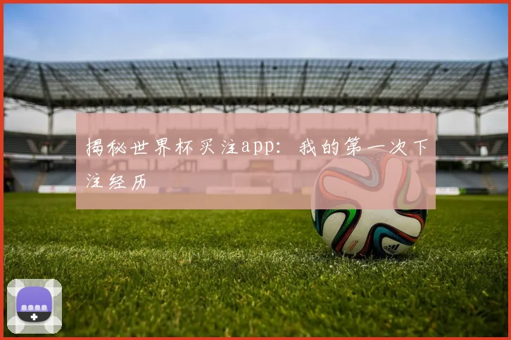 揭秘世界杯买注app：我的第一次下注经历