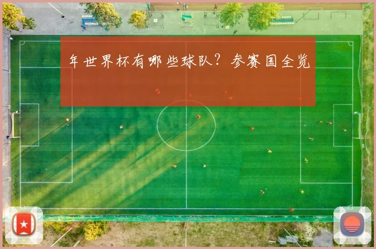 年世界杯有哪些球队?参赛国全览